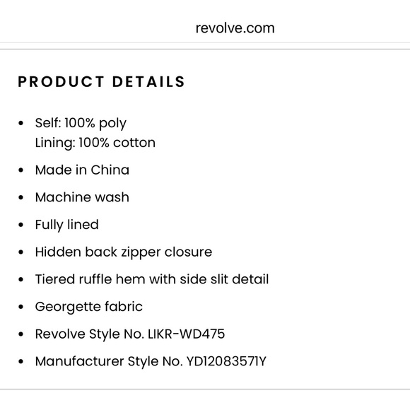 Likely Athena Dress - Size 2 - Picture 3 of 4